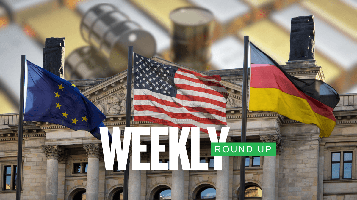 Weekly Summary: German Retail Sales Drop 1.5%, US Dollar Falls 2% on 86% Fed Rate Cut Bets